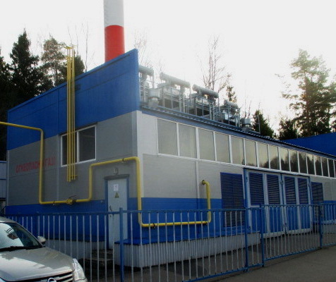 Здание газопоршневой электростанции в составе 4 х Cummins 315 GFBA (4 х 315 кВт)