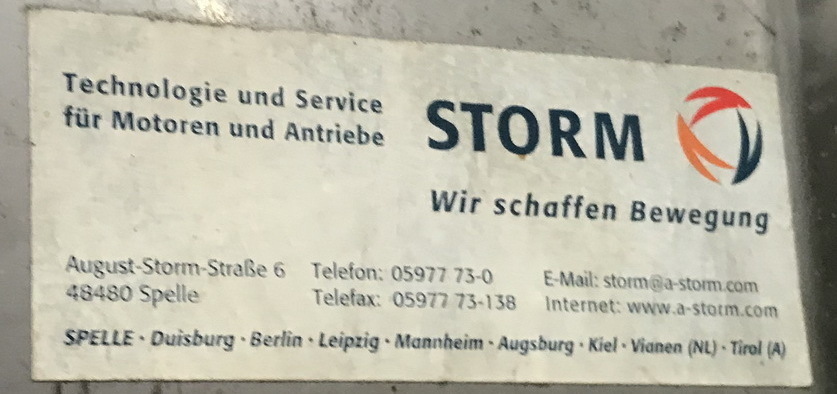 Регламентные работы на рассматриваемых ГПУ проводила немецкая компания Storm