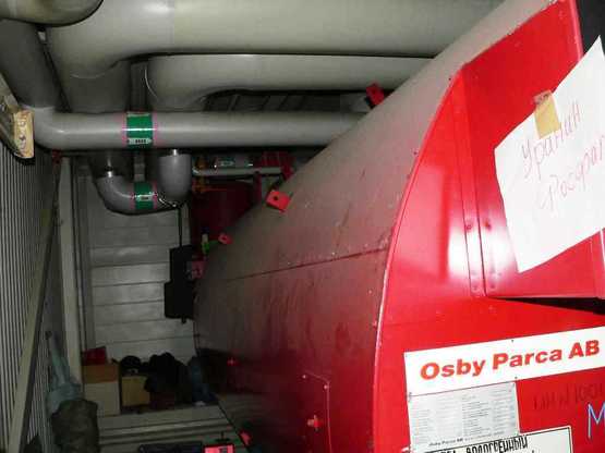 Родной шведский жаротрубный водогрейный котёл GTP-3 фирмы Osby Parca AB 