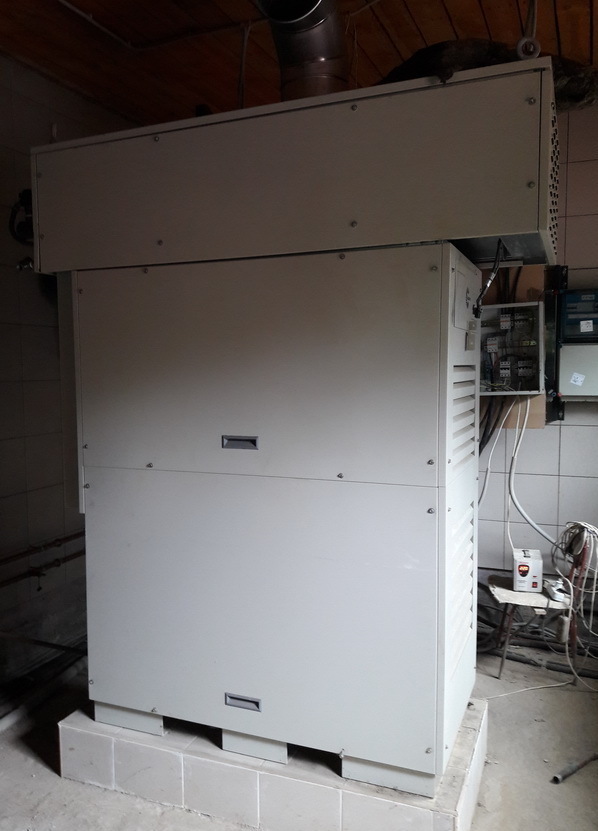 Теплоутилизатор от С65 на микротурбине Capstone C30
