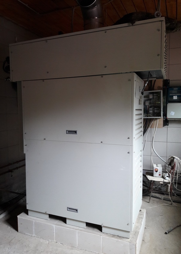 Теплоутилизатор от С65 на микротурбине Capstone C30