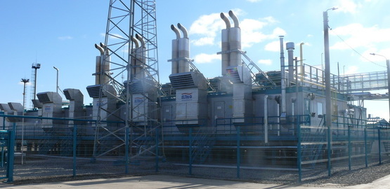 Газопоршневая электростанция Вынгапуровского ГПЗ ­